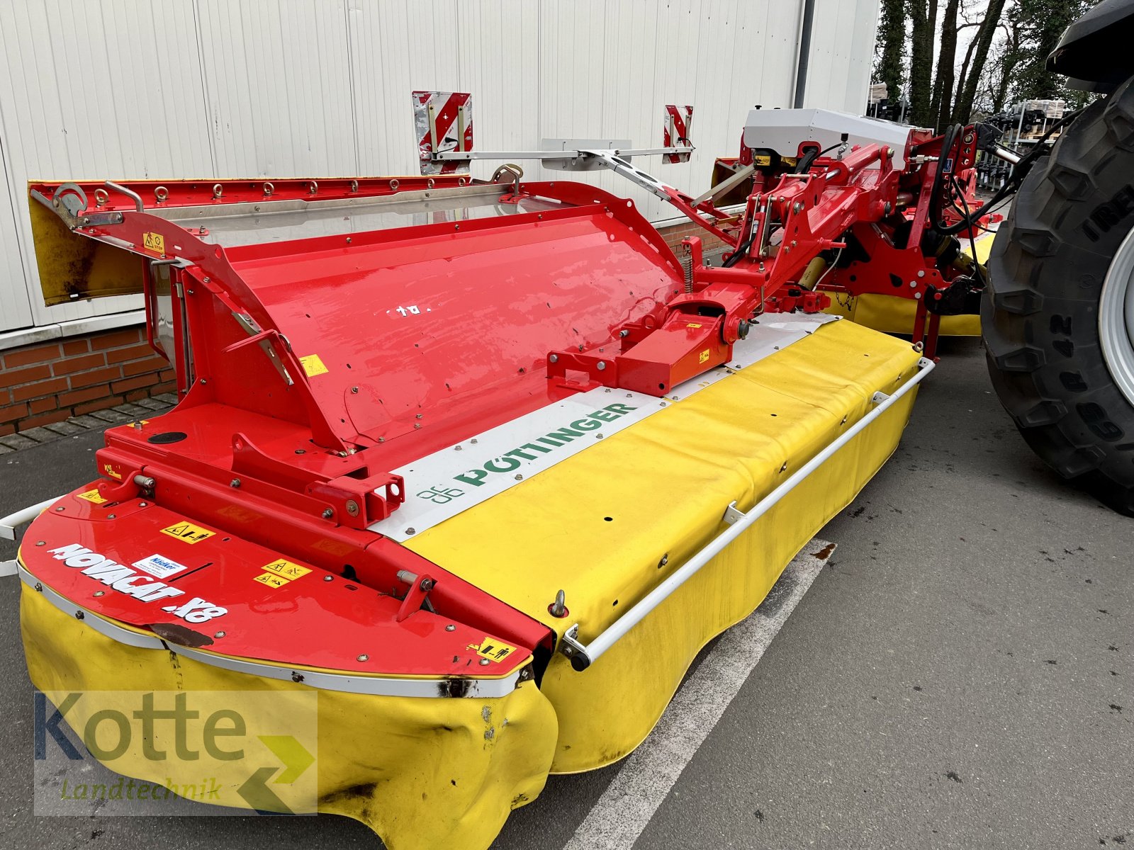 Mähwerk типа Pöttinger Novacat X8 ED, Gebrauchtmaschine в Rieste (Фотография 9)