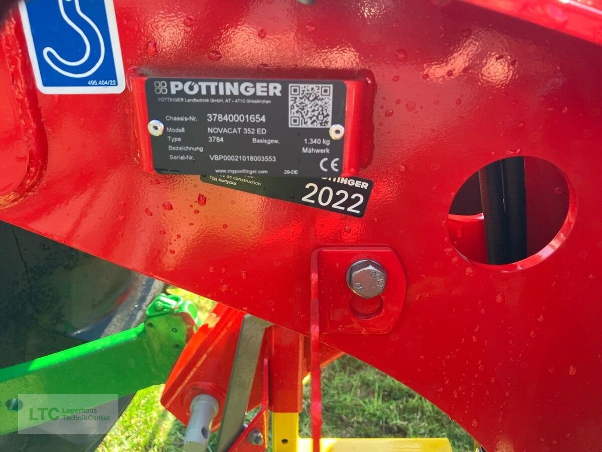 Mähwerk des Typs Pöttinger NOVACAT352, Neumaschine in Herzogenburg (Bild 10)