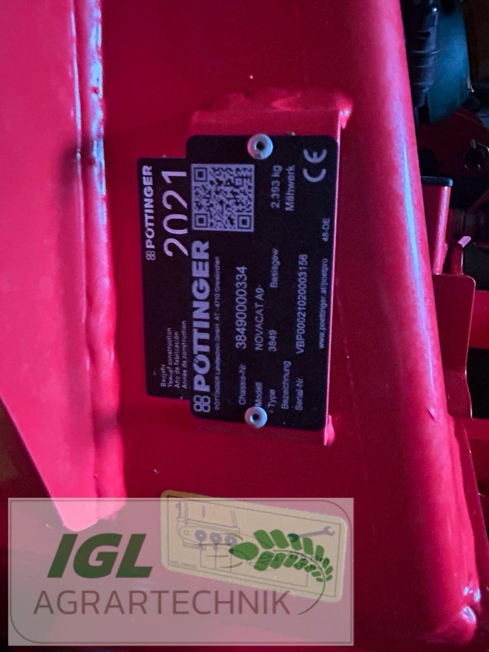 Mähwerk типа Pöttinger Novacut A9, Gebrauchtmaschine в Nabburg (Фотография 6)