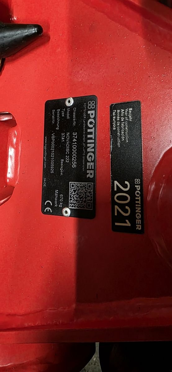 Mähwerk типа Pöttinger Novadisc 222, Gebrauchtmaschine в Hopfgarten (Фотография 7)