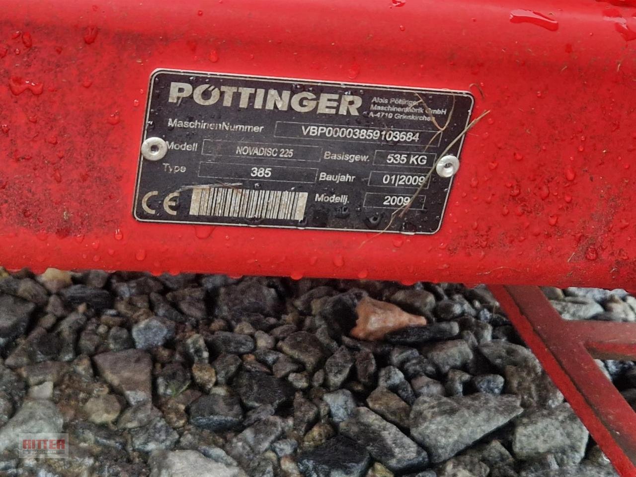 Mähwerk типа Pöttinger Novadisc 225, Gebrauchtmaschine в Zell a. H. (Фотография 5)