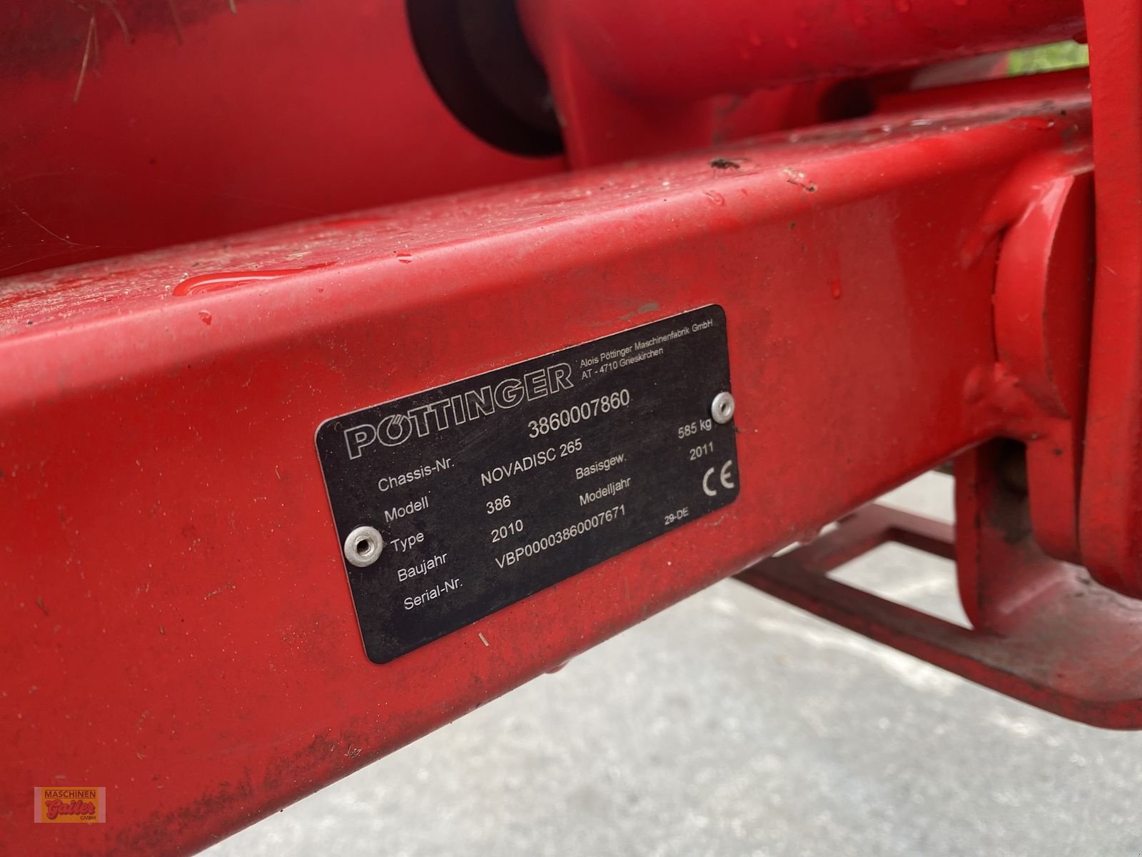 Mähwerk des Typs Pöttinger Novadisc 265 Heckscheibenmähwerk 260cm, Gebrauchtmaschine in Kötschach (Bild 22)