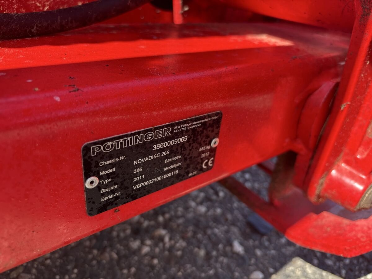 Mähwerk typu Pöttinger Novadisc 265, Gebrauchtmaschine v Grein/Donau (Obrázok 7)