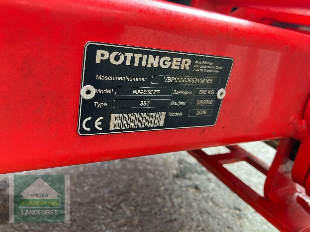 Mähwerk tip Pöttinger Novadisc 265, Gebrauchtmaschine in Murau (Poză 14)