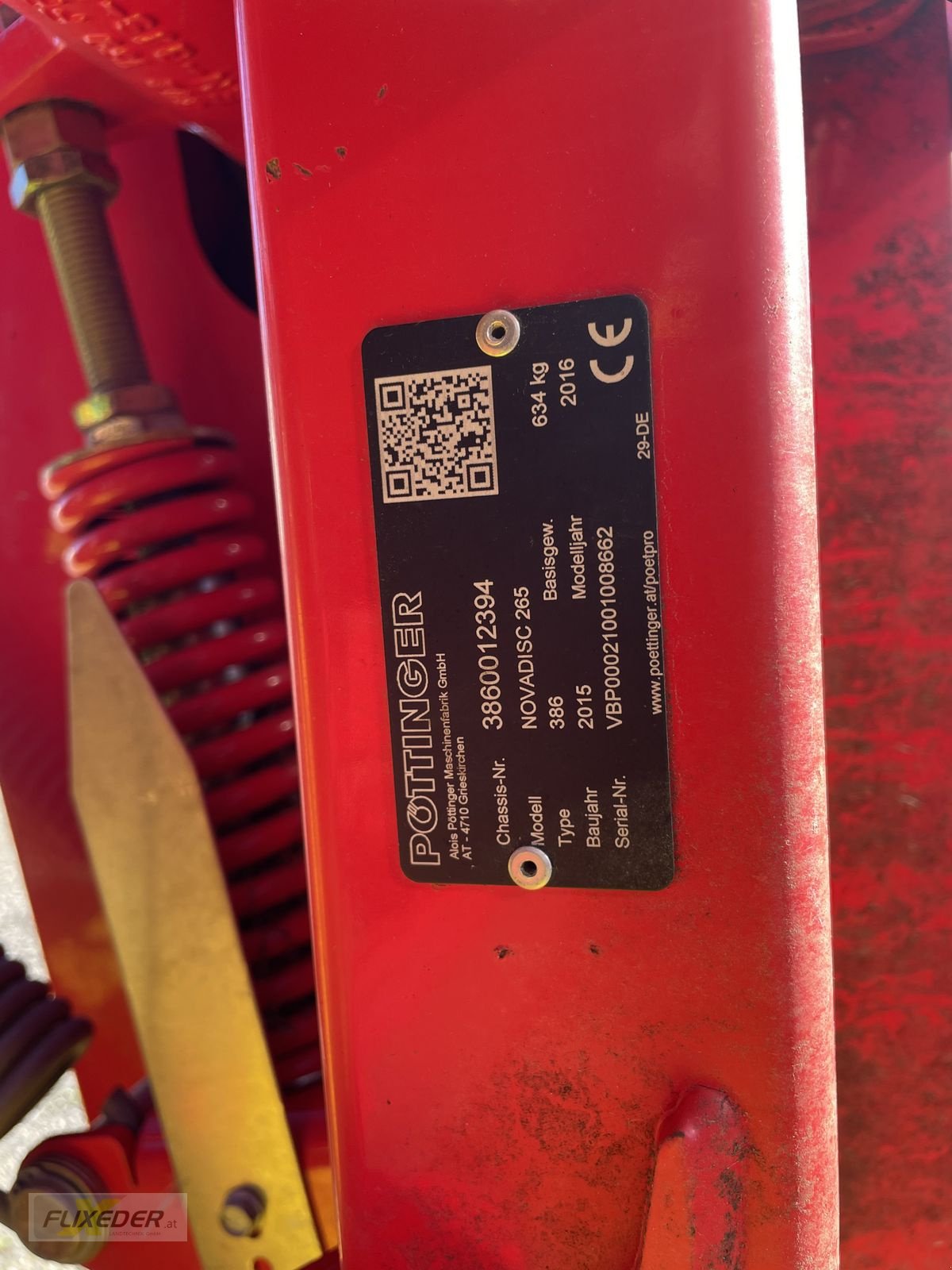 Mähwerk of the type Pöttinger Novadisc 265, Gebrauchtmaschine in Pattigham (Picture 5)