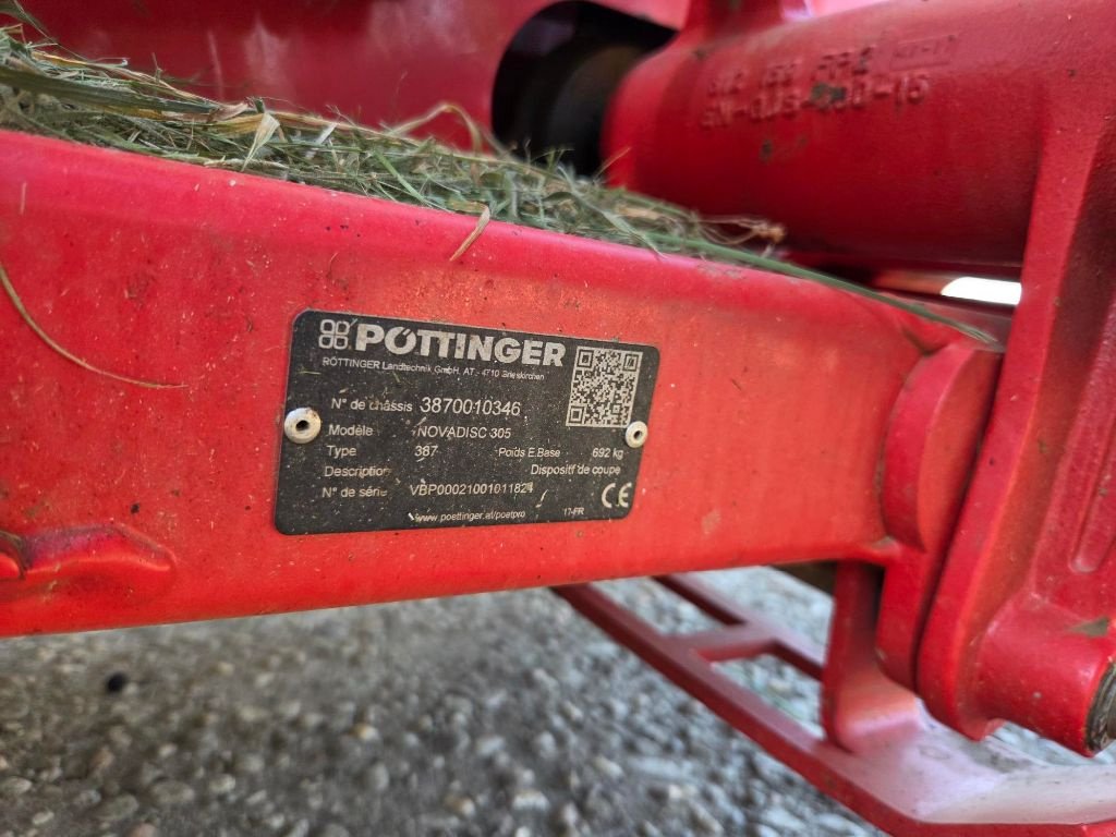 Mähwerk of the type Pöttinger Novadisc 305, Gebrauchtmaschine in ST MARTIN EN HAUT (Picture 3)