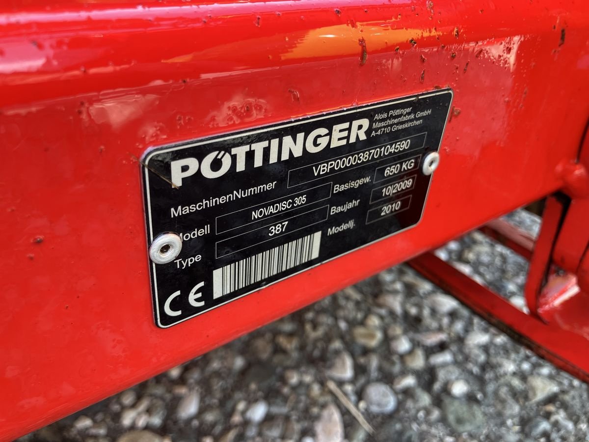 Mähwerk типа Pöttinger Novadisc 305, Gebrauchtmaschine в Villach (Фотография 8)