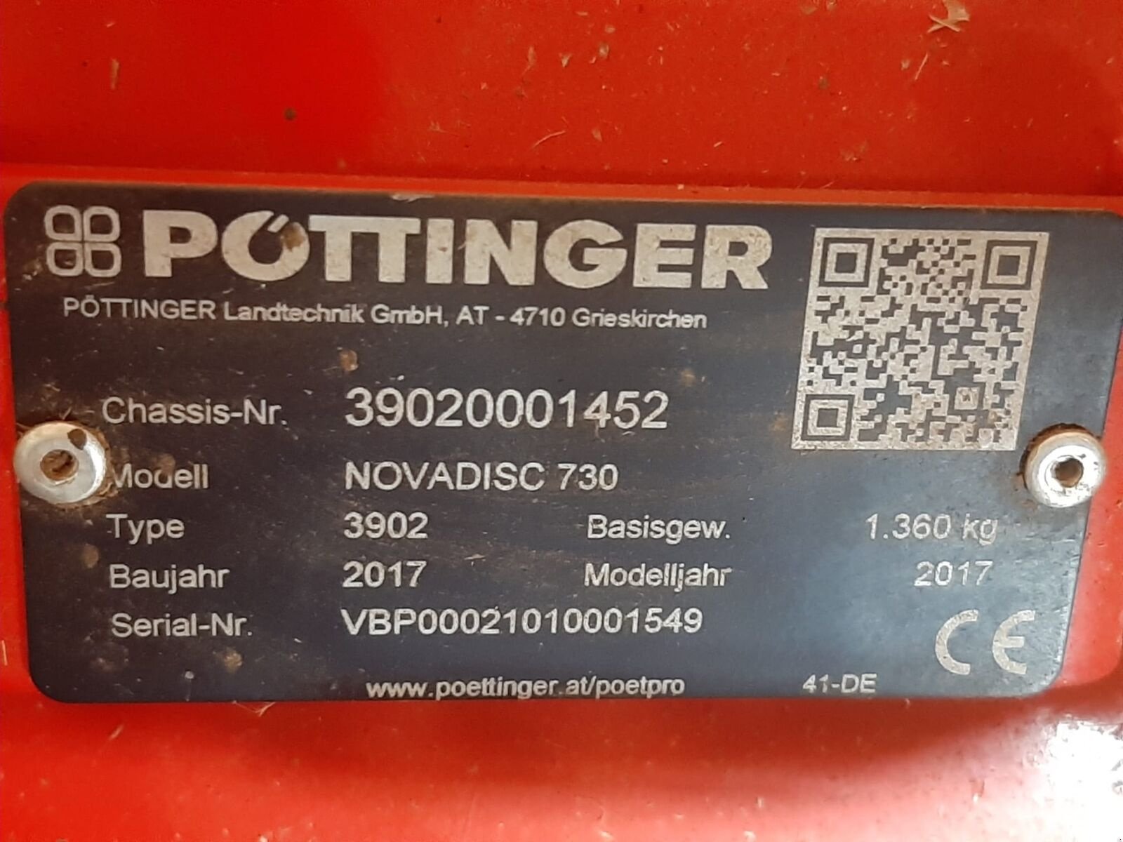Mähwerk del tipo Pöttinger Novadisc 730, Gebrauchtmaschine en Bergheim (Imagen 3)