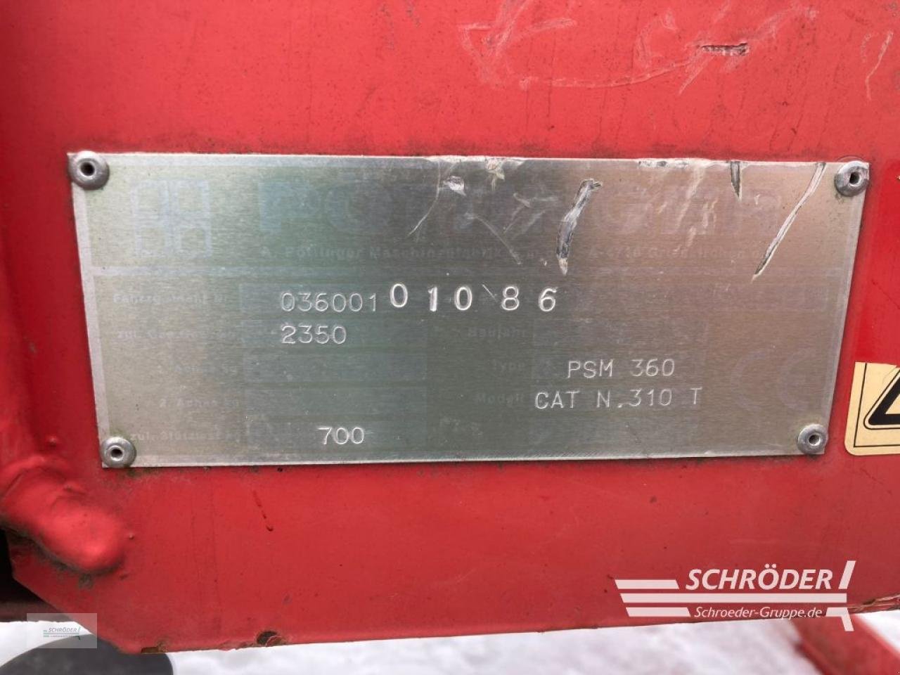 Mähwerk tipa Pöttinger PSM 360, Gebrauchtmaschine u Jerichow - Kleinmangelsdorf (Slika 7)