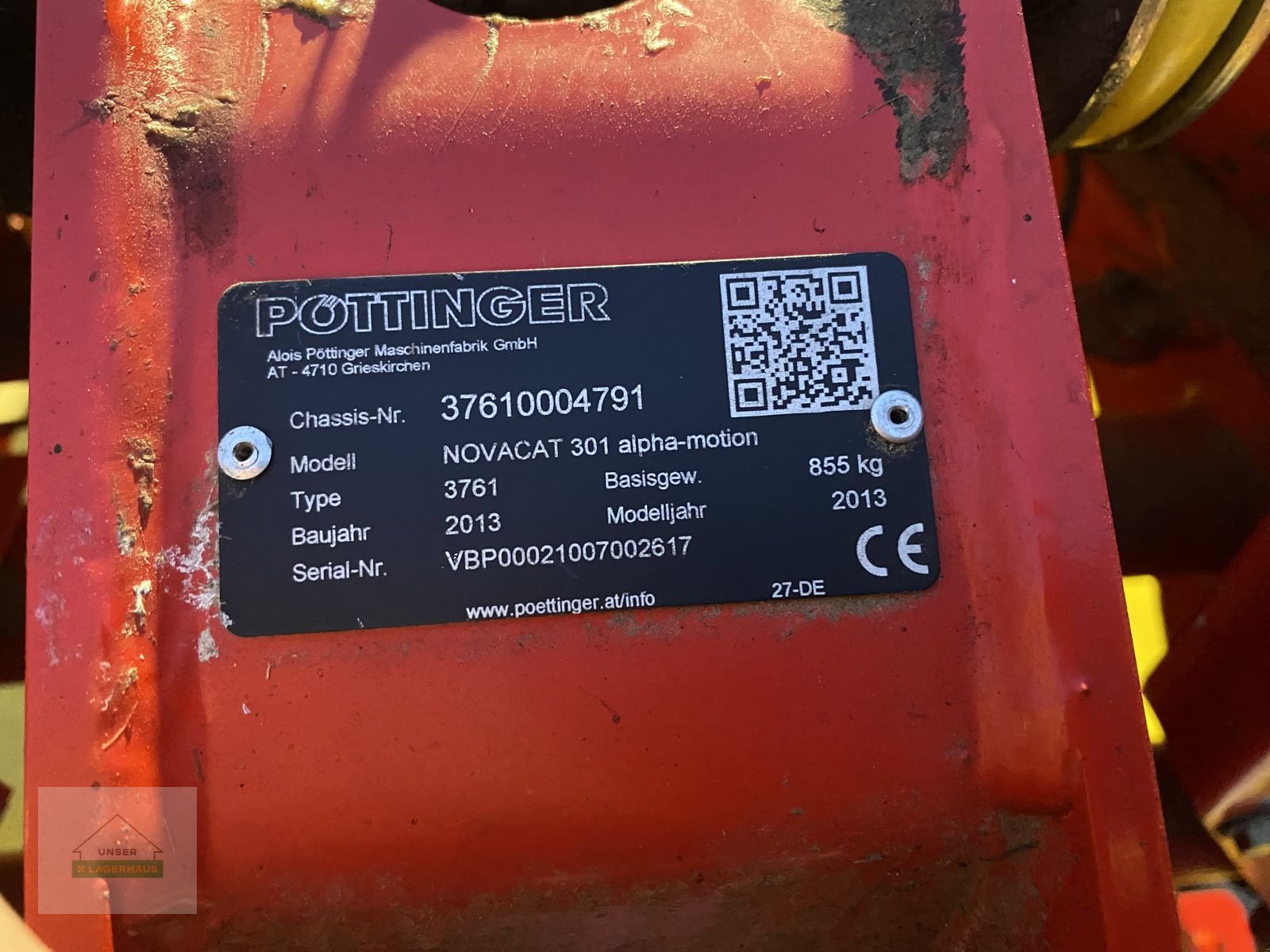 Mähwerk of the type Pöttinger Scheibenmähwerk Novacat 301 Alpha-Motion, Gebrauchtmaschine in Wartberg (Picture 4)