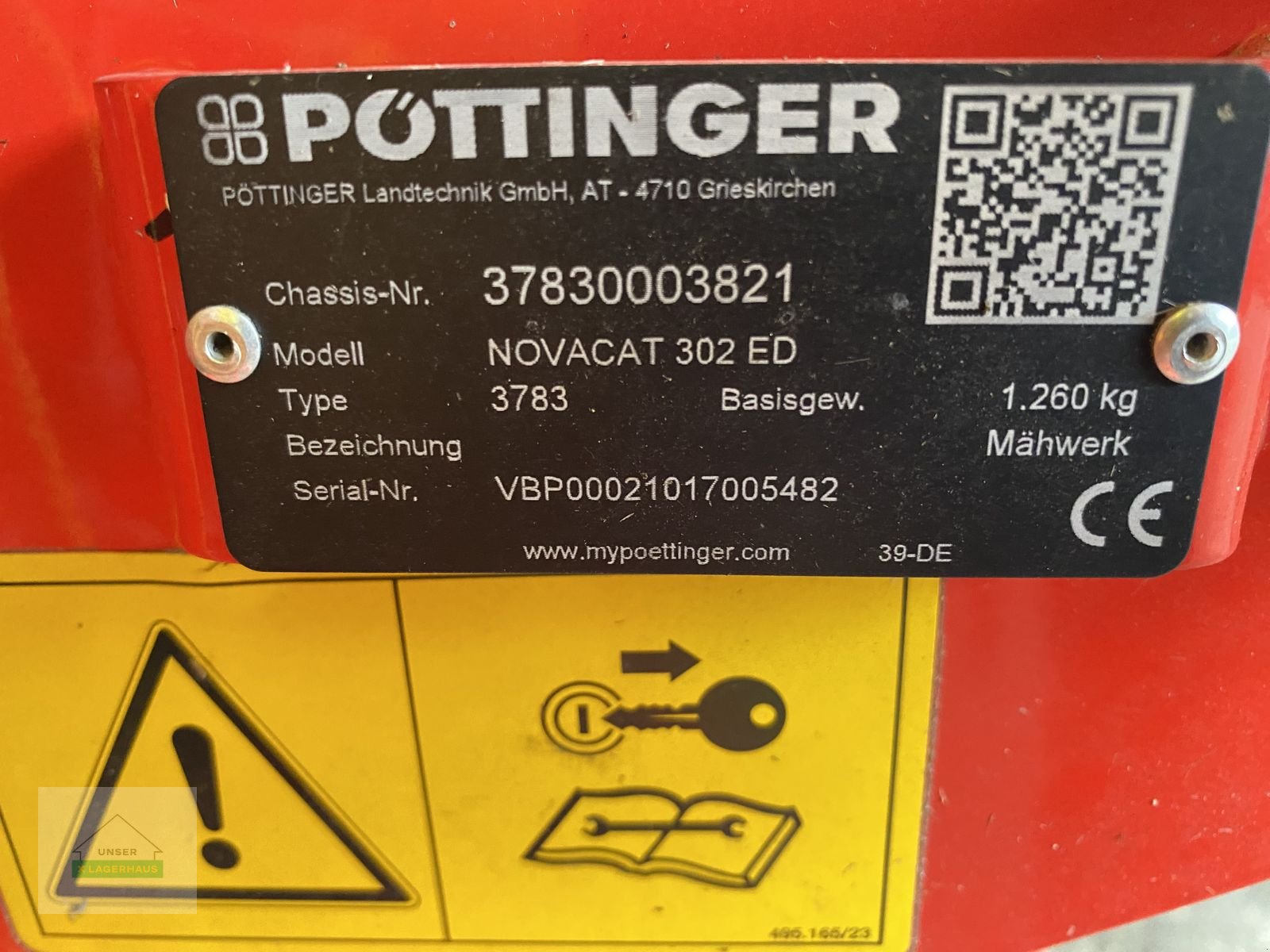 Mähwerk of the type Pöttinger Scheibenmähwerk Novacat 302 ED, Gebrauchtmaschine in Wartberg (Picture 2)