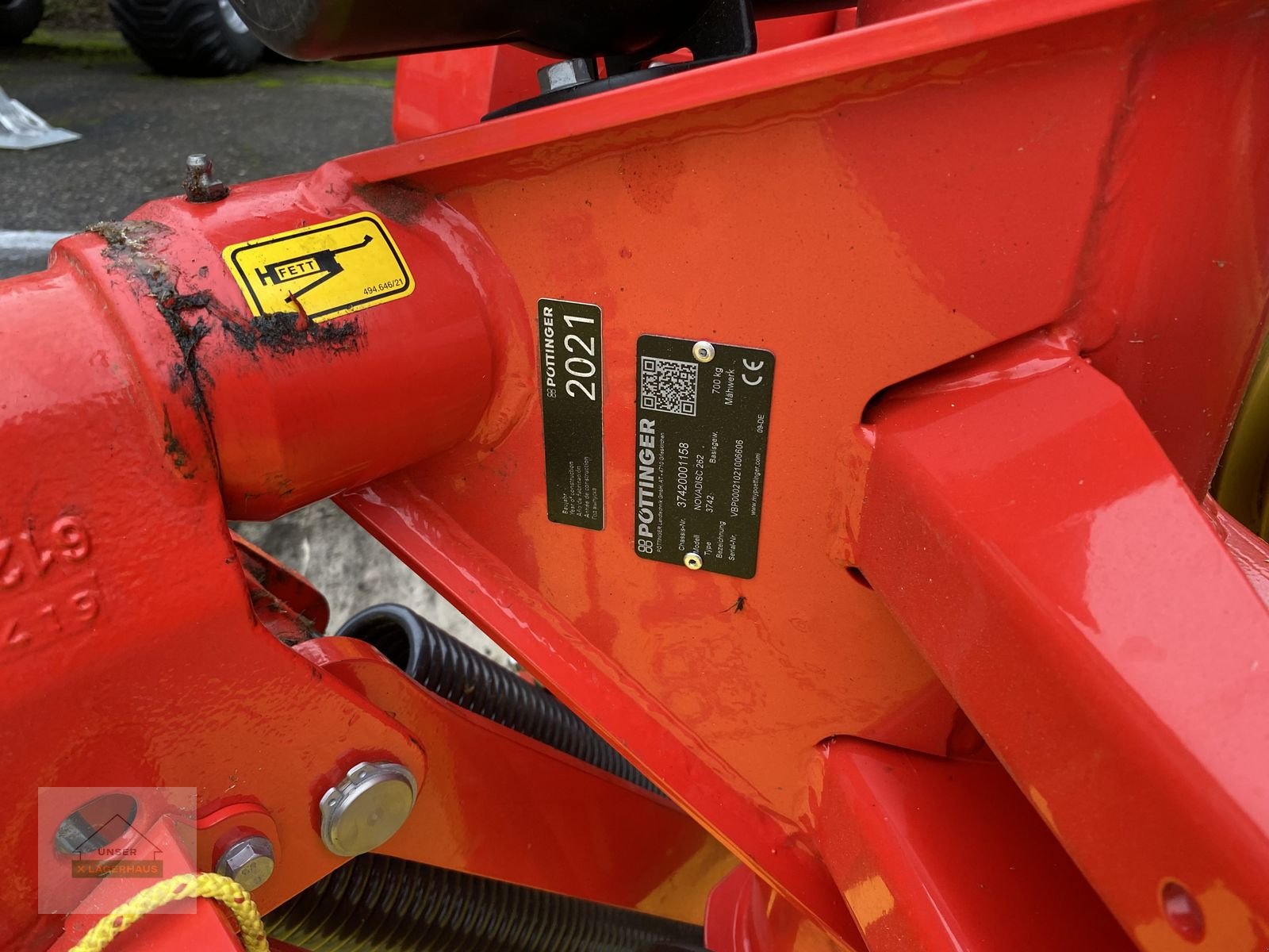 Mähwerk van het type Pöttinger Scheibenmähwerk Novadisc 262, Gebrauchtmaschine in Wartberg (Foto 4)