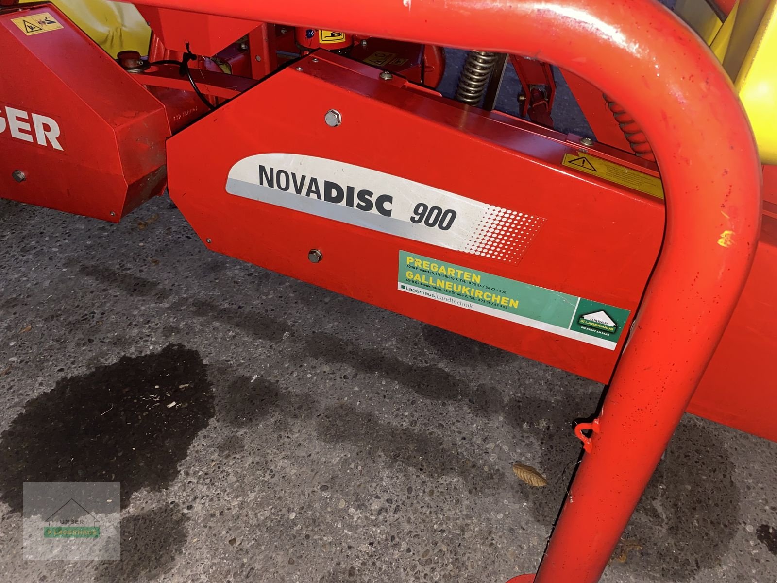 Mähwerk типа Pöttinger Scheibenmähwerk Novadisc 900, Gebrauchtmaschine в Wartberg (Фотография 2)