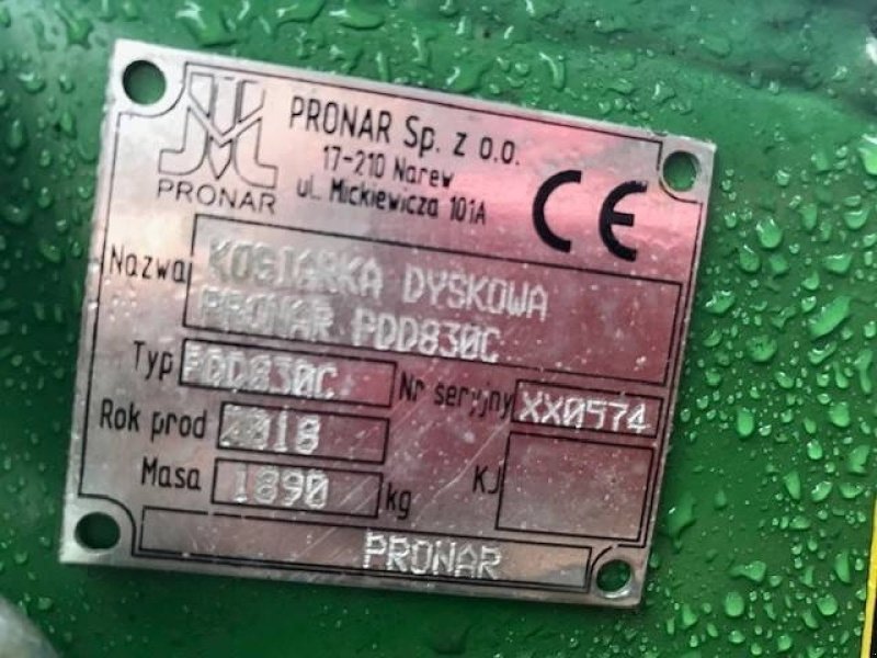 Mähwerk a típus PRONAR PD3000C-PDD830C, Gebrauchtmaschine ekkor: Kolding (Kép 15)