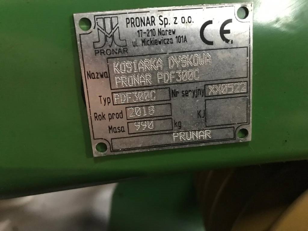 Mähwerk a típus PRONAR PD3000C-PDD830C, Gebrauchtmaschine ekkor: Kolding (Kép 8)
