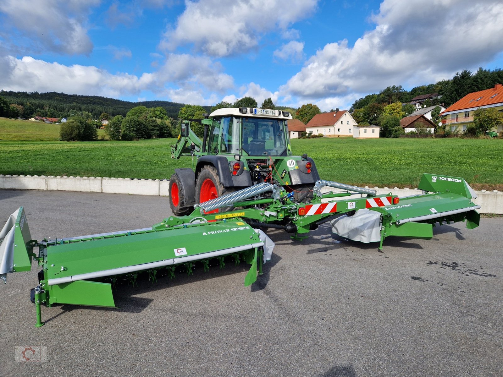 Mähwerk za tip PRONAR PDD 830C Aufbereiter Schmetterlingsmähwerk Scheiben Hydraulische Anfahrsicherung, Neumaschine u Tiefenbach (Slika 12)