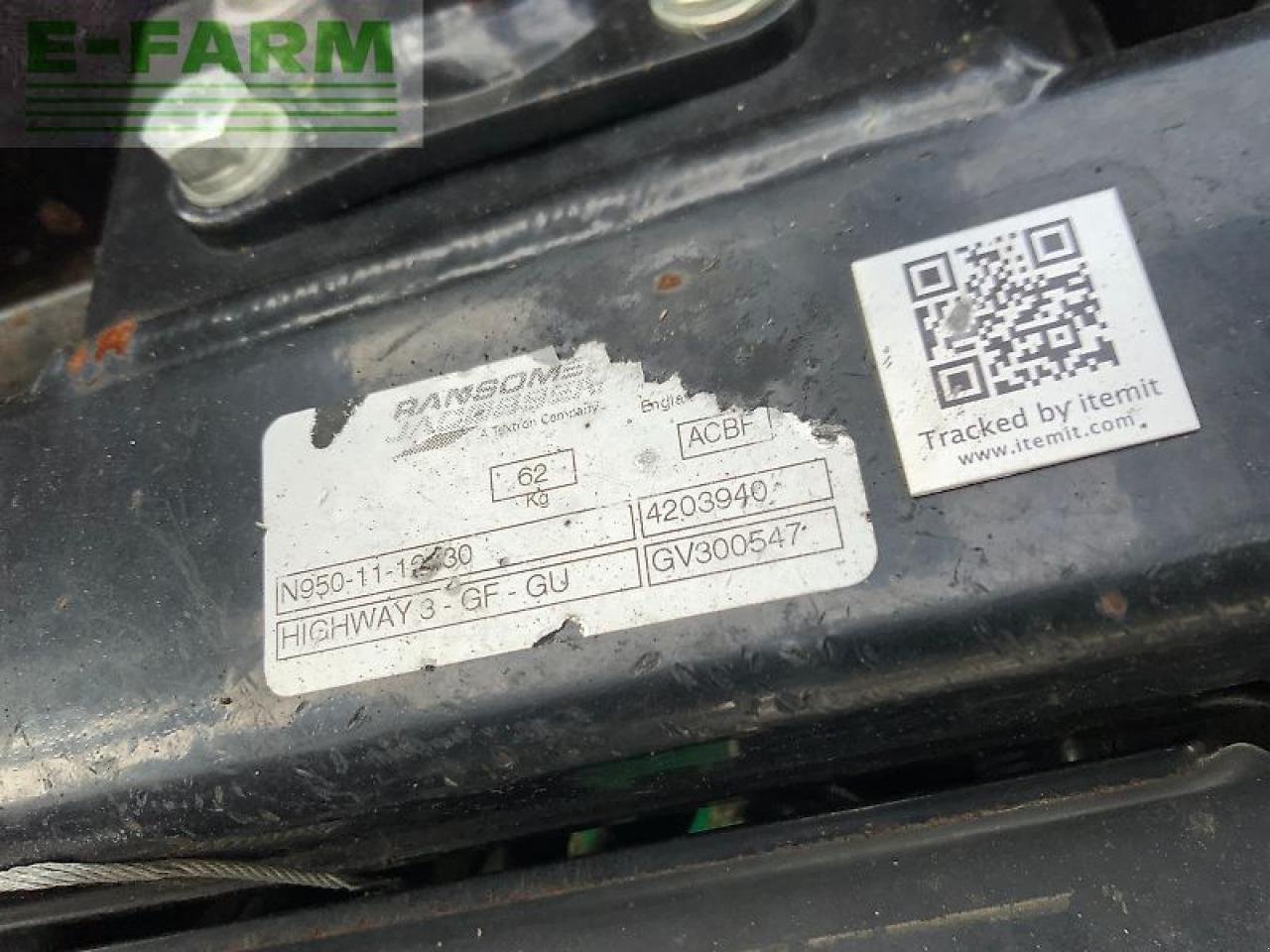 Mähwerk типа Ransomes highway 3cylinder mower (st24327), Gebrauchtmaschine в SHAFTESBURY (Фотография 11)