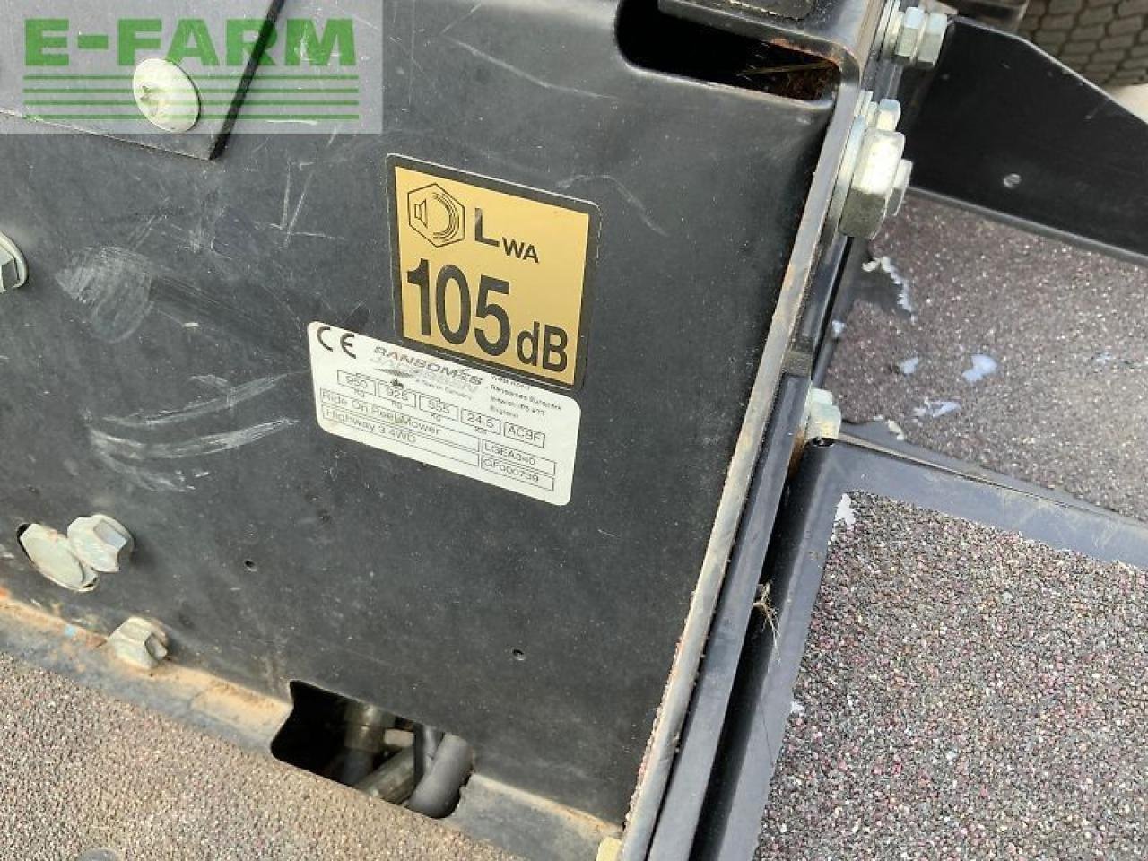 Mähwerk типа Ransomes highway 3cylinder mower (st24327), Gebrauchtmaschine в SHAFTESBURY (Фотография 12)