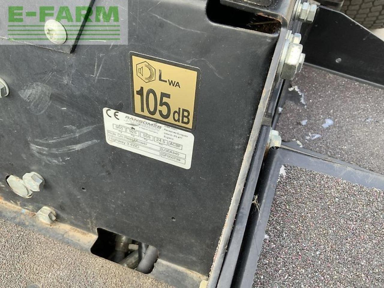 Mähwerk типа Ransomes highway 3cylinder mower (st24327), Gebrauchtmaschine в SHAFTESBURY (Фотография 12)