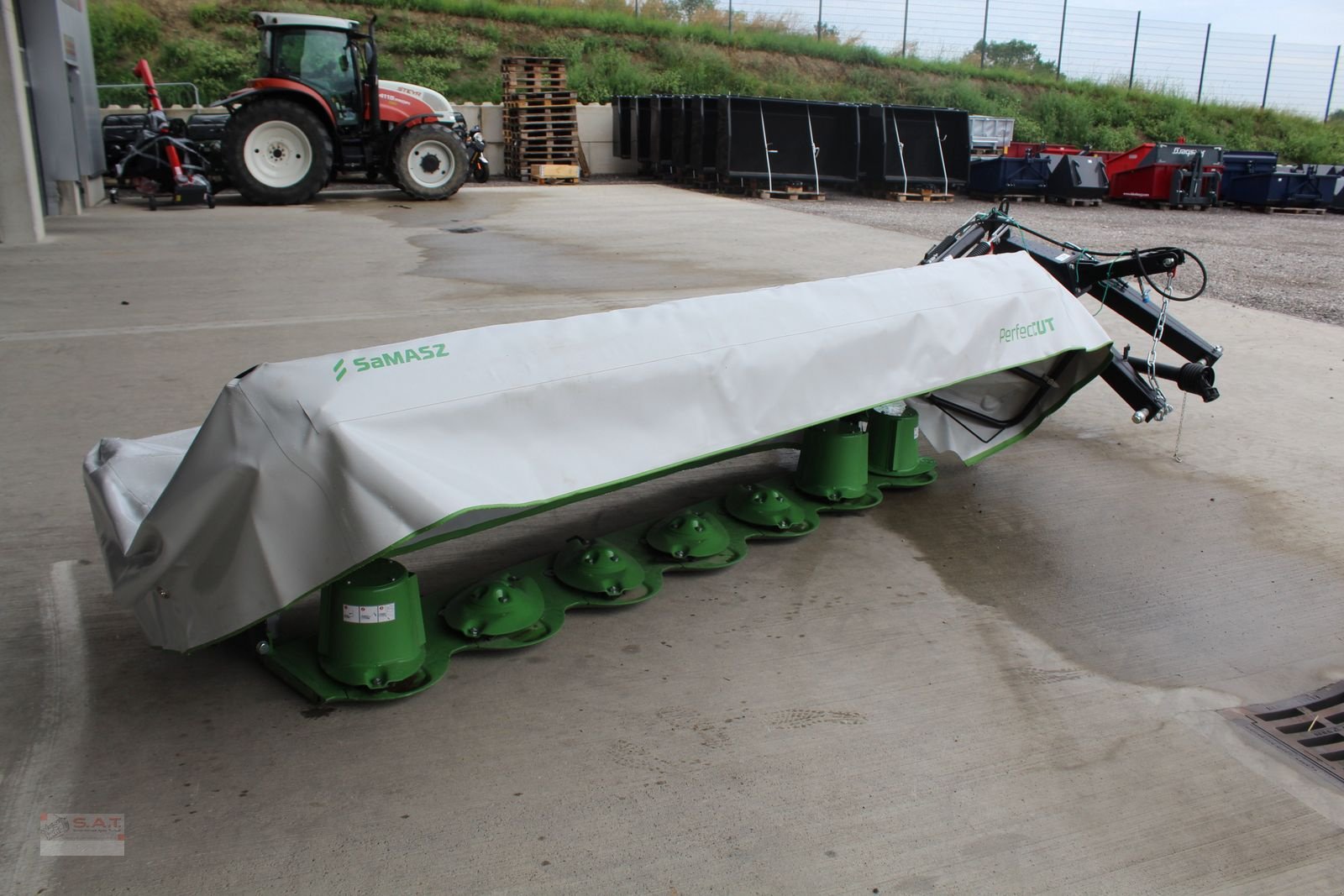 Mähwerk des Typs SaMASZ Heckscheibenmähwerk KDT 300-NEUMASCHINE, Neumaschine in Eberschwang (Bild 20)