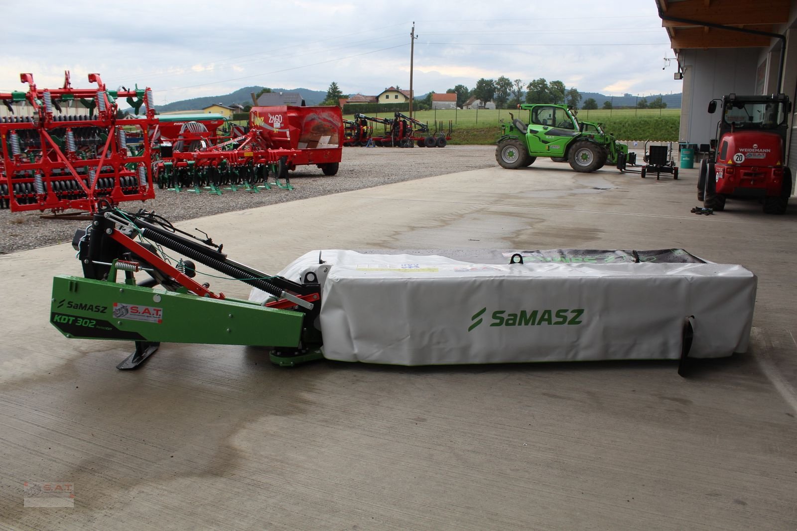Mähwerk des Typs SaMASZ Heckscheibenmähwerk KDT 300-NEUMASCHINE, Neumaschine in Eberschwang (Bild 4)