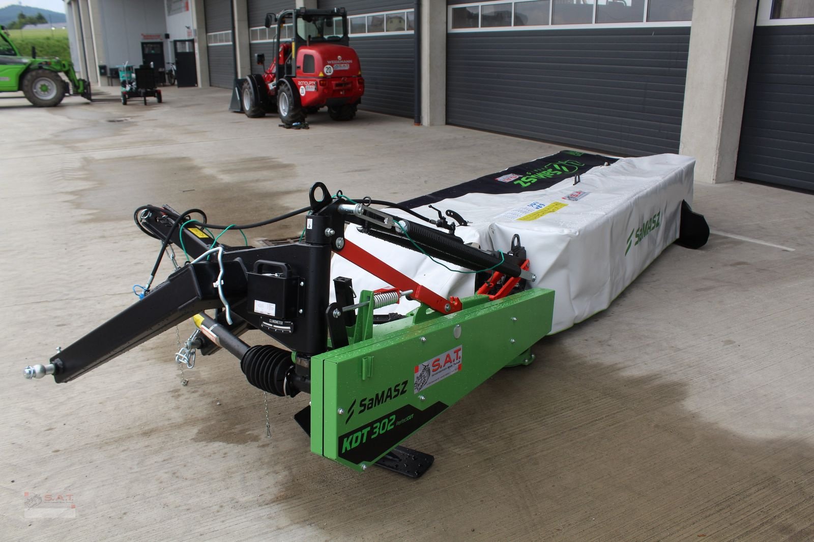 Mähwerk des Typs SaMASZ Heckscheibenmähwerk KDT 300-NEUMASCHINE, Neumaschine in Eberschwang (Bild 3)