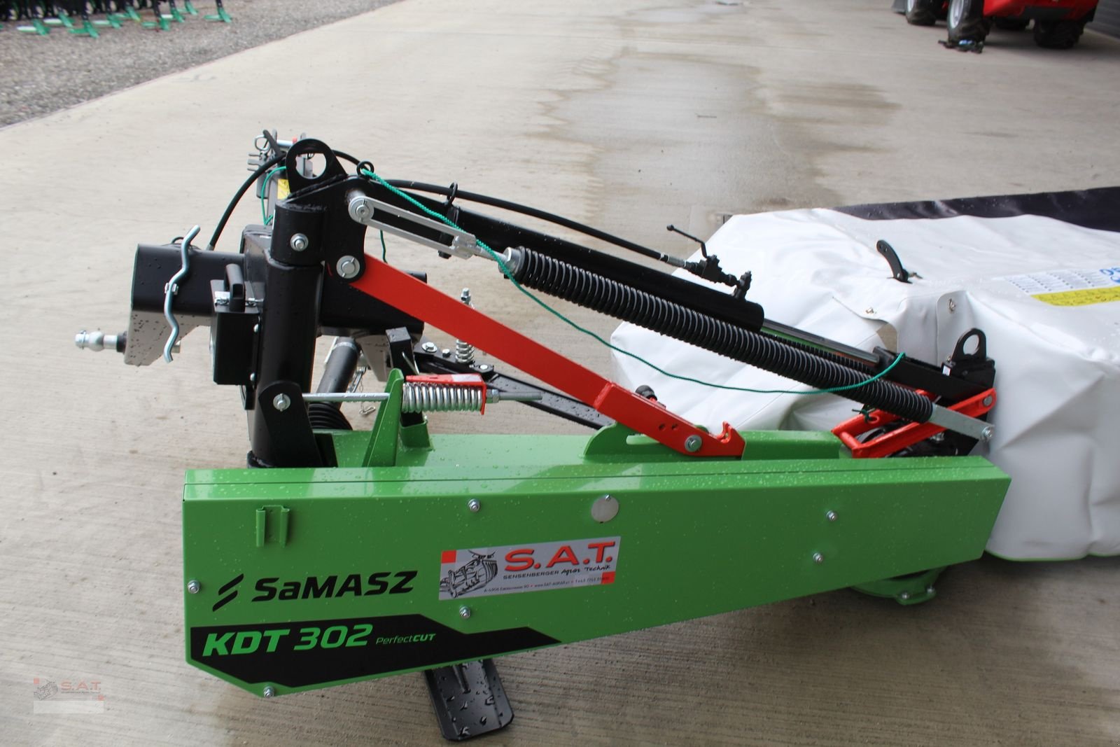 Mähwerk des Typs SaMASZ Heckscheibenmähwerk KDT 300-NEUMASCHINE, Neumaschine in Eberschwang (Bild 15)