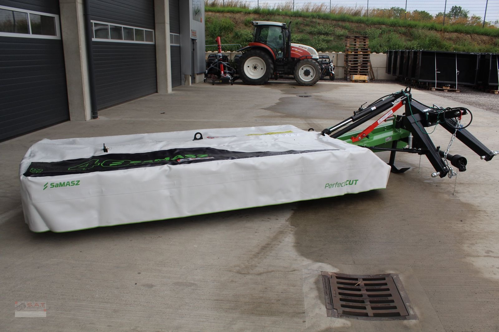 Mähwerk des Typs SaMASZ Heckscheibenmähwerk KDT 300-NEUMASCHINE, Neumaschine in Eberschwang (Bild 2)