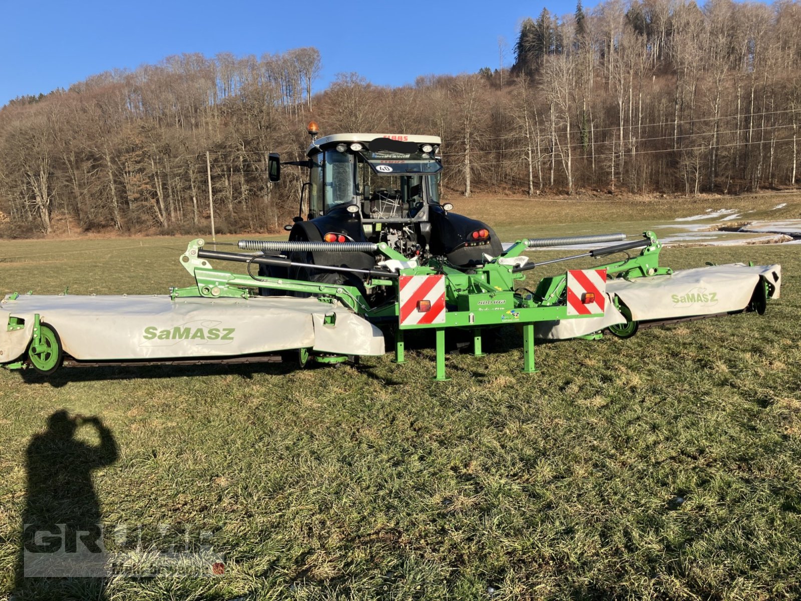 Mähwerk of the type SaMASZ KDD 861, Gebrauchtmaschine in Germaringen (Picture 8)