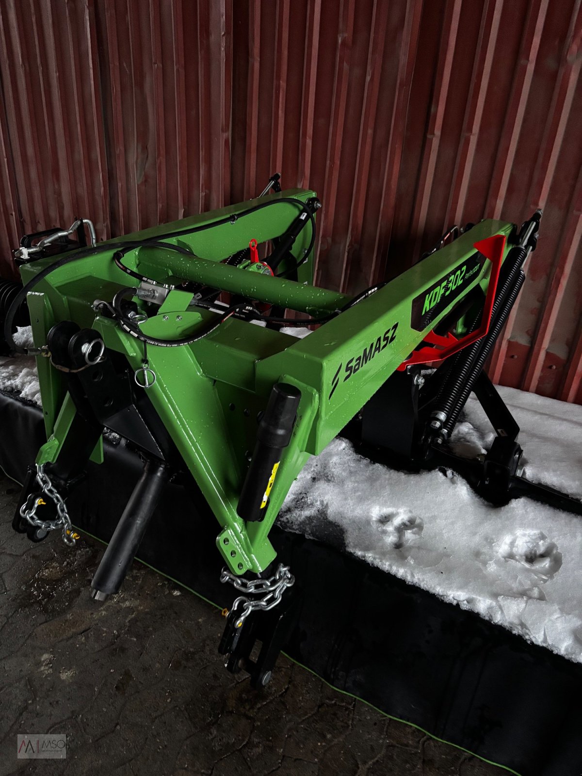 Mähwerk a típus SaMASZ KDF 302 Frontmähwerk, Neumaschine ekkor: Berumerfehn (Kép 4)