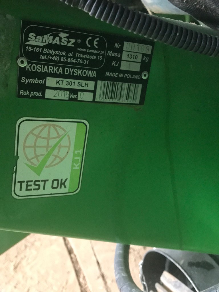 Mähwerk des Typs SaMASZ KT 301 SLH, Gebrauchtmaschine in Calmont (Bild 5)