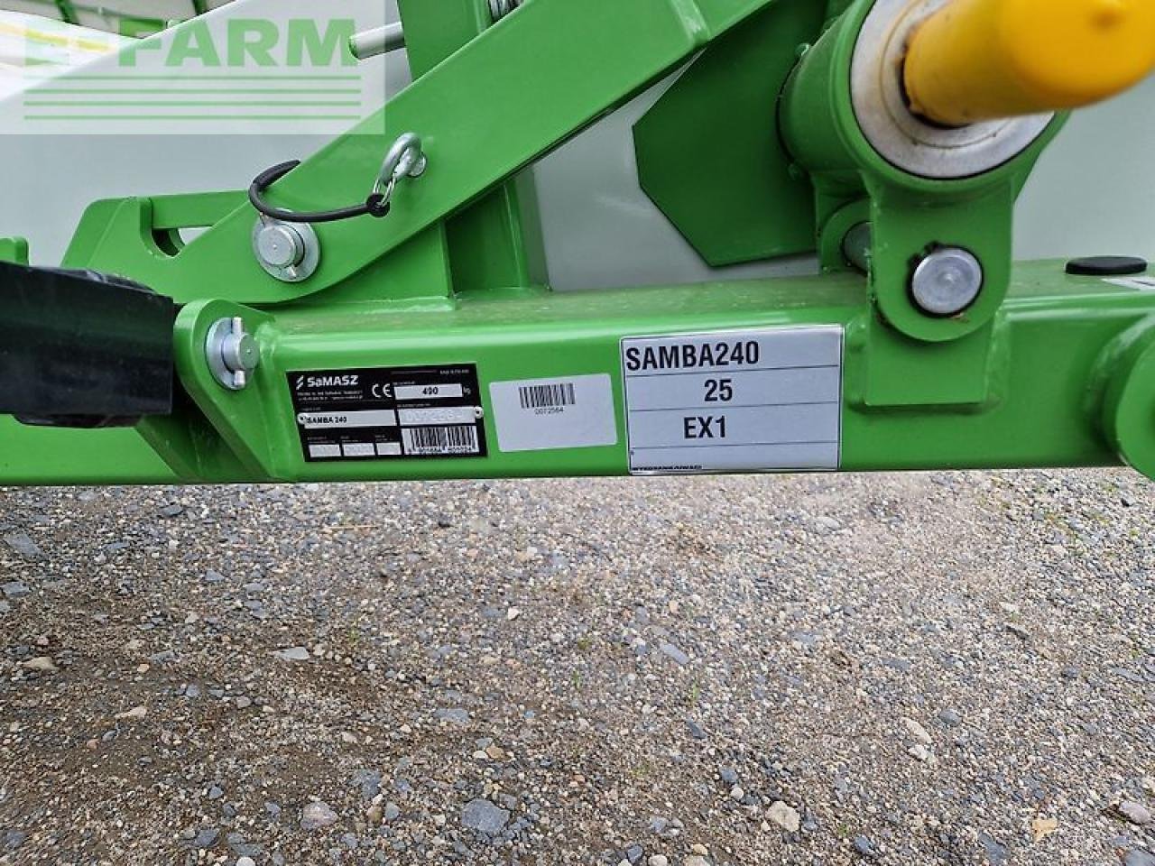 Mähwerk типа SaMASZ samba 240, Gebrauchtmaschine в Hamburg (Фотография 4)