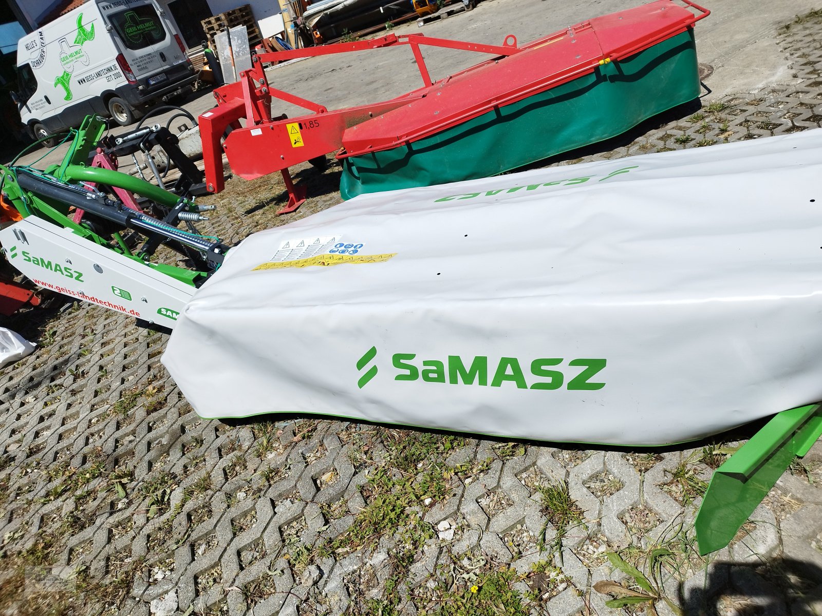 Mähwerk des Typs SaMASZ Samba 240, Gebrauchtmaschine in Altusried (Bild 10)