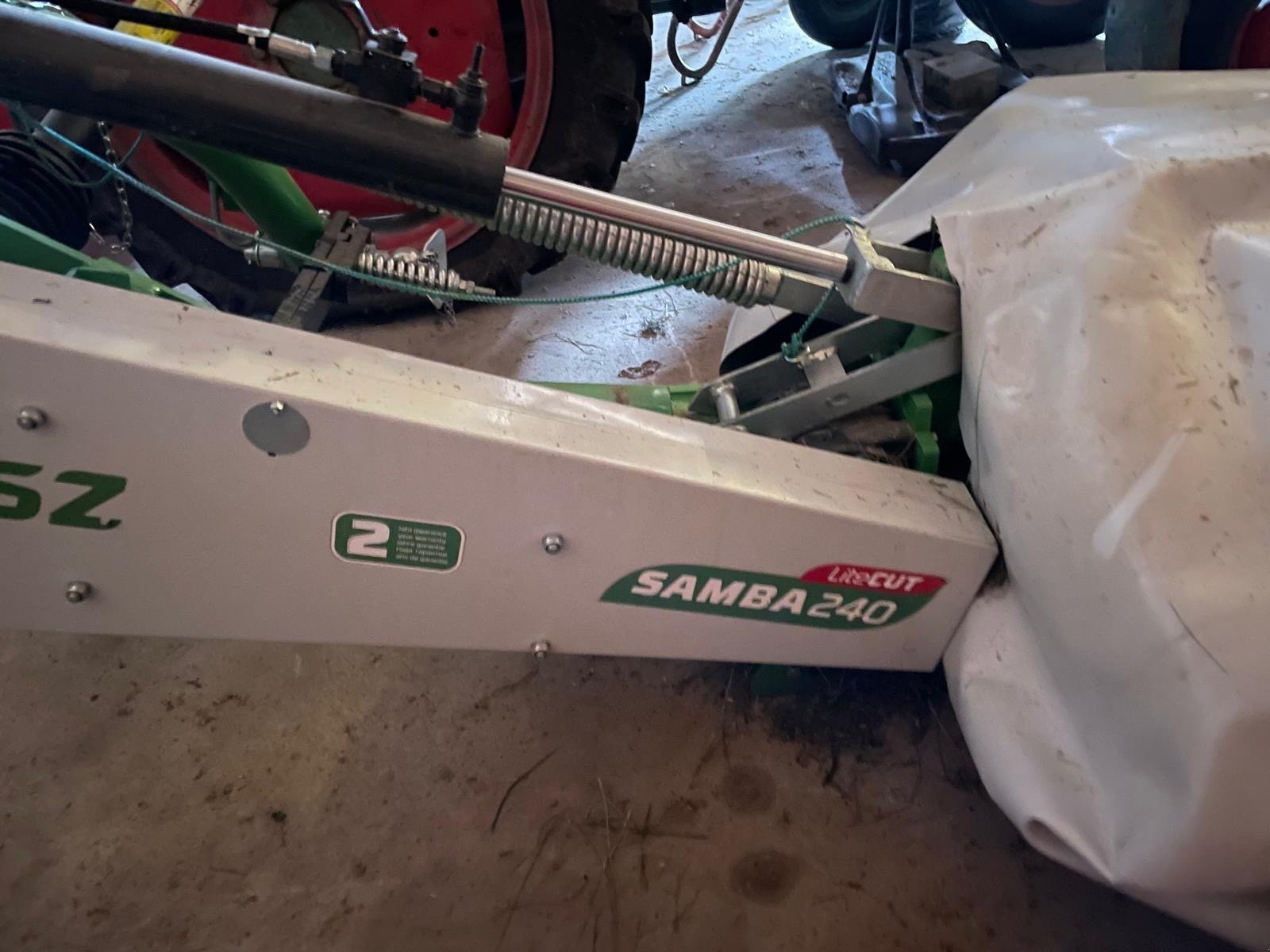 Mähwerk typu SaMASZ Samba 240, Gebrauchtmaschine v Arnstorf (Obrázek 3)