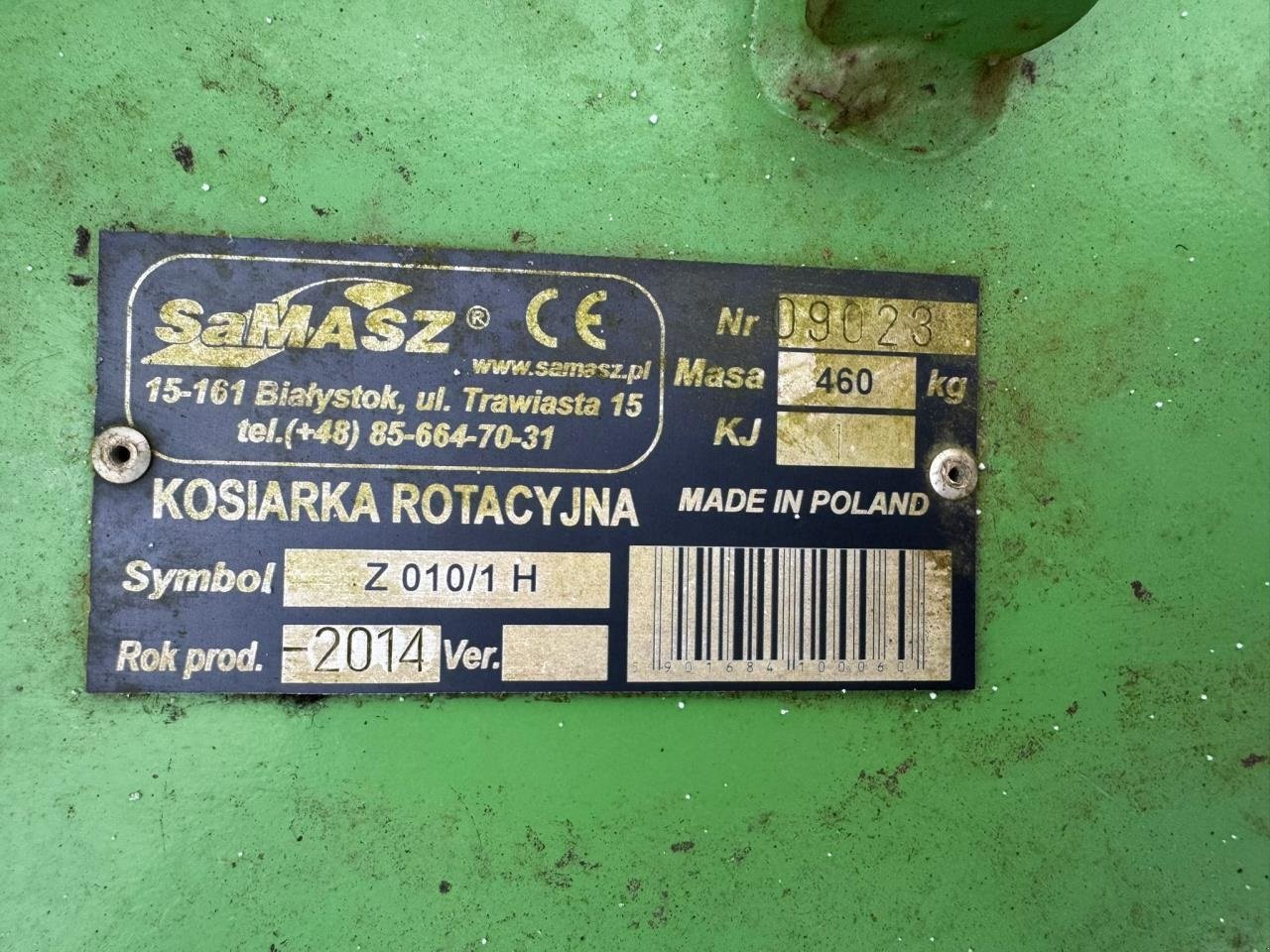 Mähwerk del tipo SaMASZ Skivehøster, Gebrauchtmaschine In Bramming (Immagine 3)