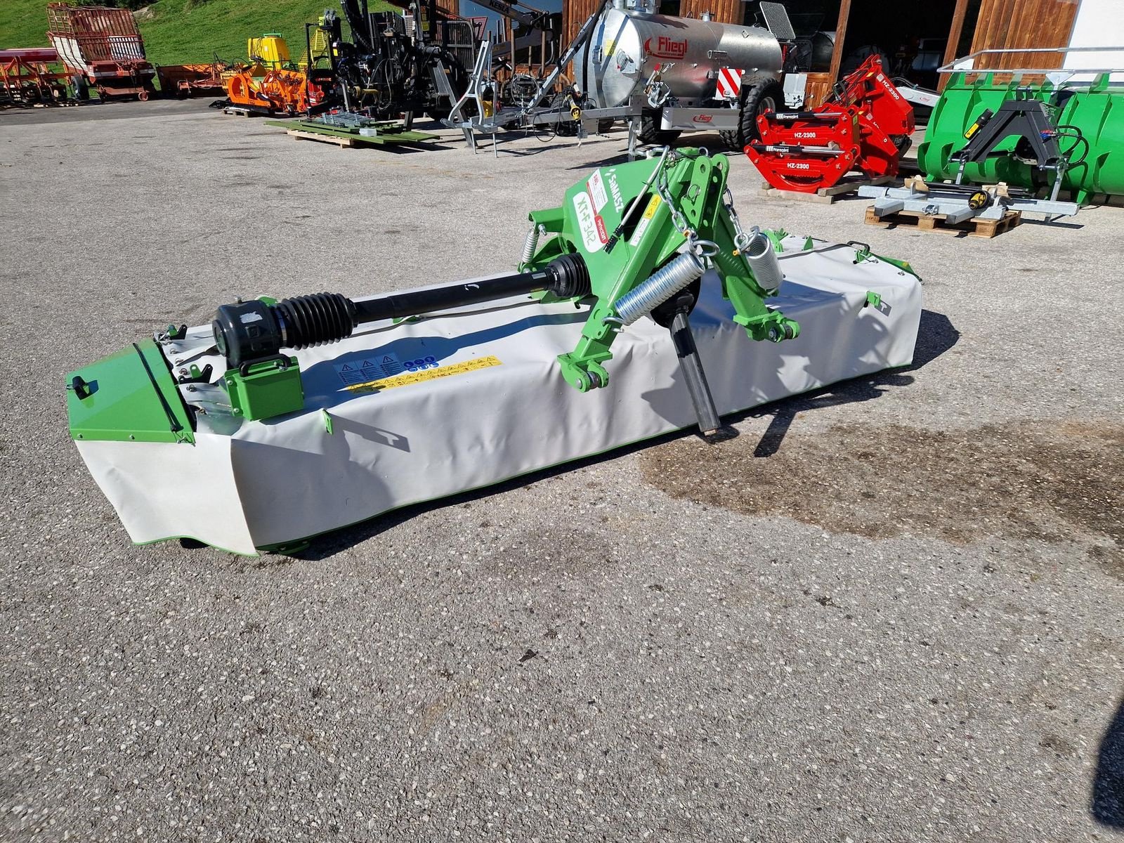 Mähwerk of the type SaMASZ XT-F 342, Vorführmaschine in Grünbach (Picture 6)