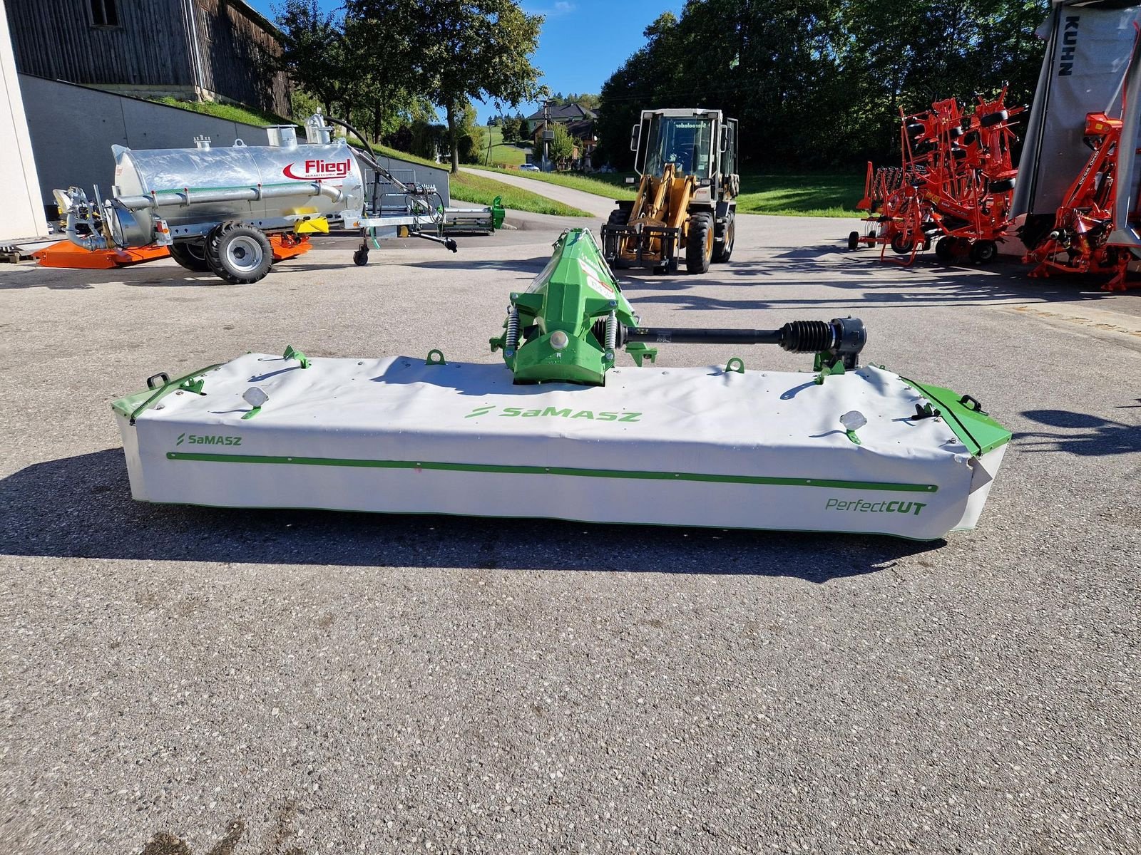 Mähwerk of the type SaMASZ XT-F 342, Vorführmaschine in Grünbach (Picture 1)