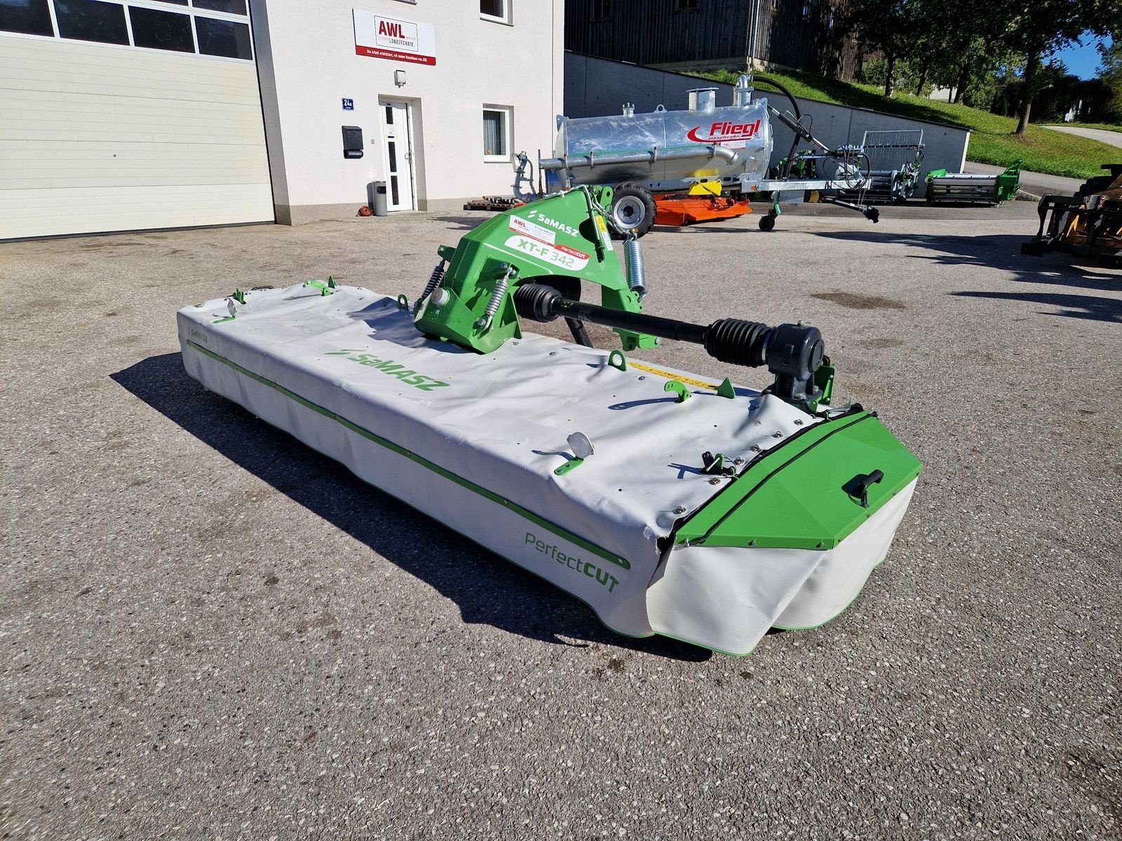 Mähwerk of the type SaMASZ XT-F 342, Vorführmaschine in Grünbach (Picture 5)