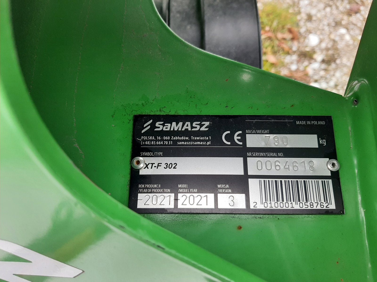 Mähwerk des Typs SaMASZ XT-F303, Neumaschine in Baisweil (Bild 4)