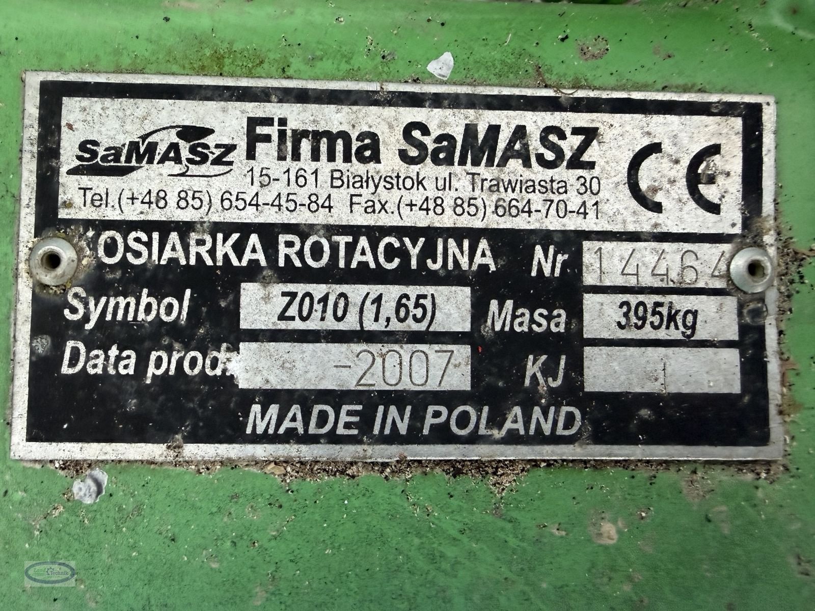 Mähwerk του τύπου SaMASZ Z 010, Gebrauchtmaschine σε Münzkirchen (Φωτογραφία 9)