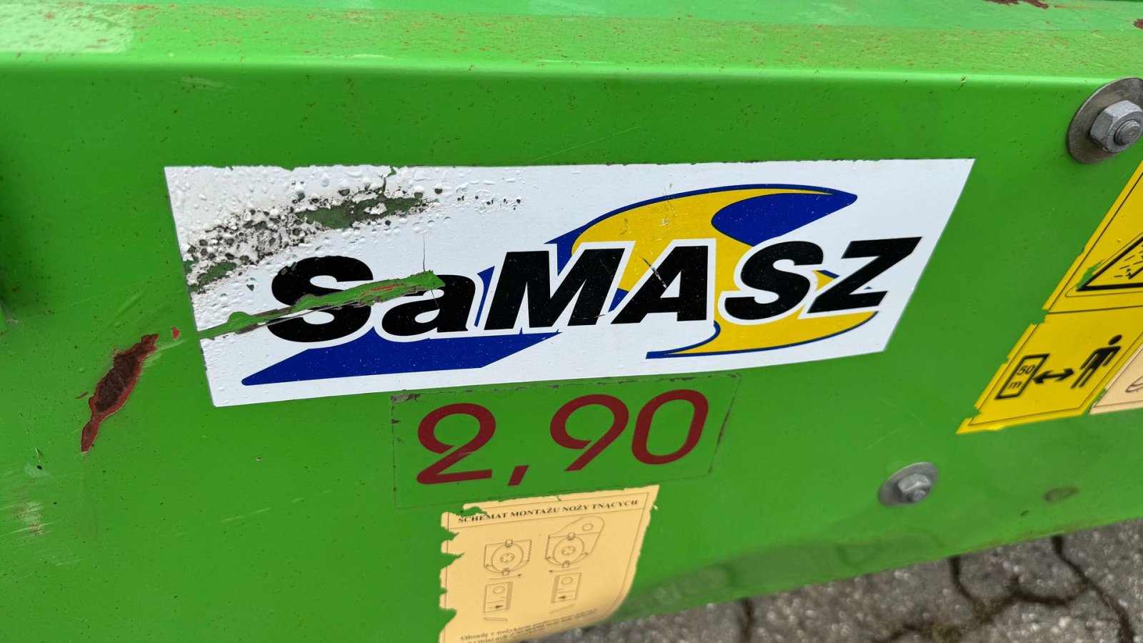 Mähwerk of the type SaMASZ Z108/5 - 2,90 meter 2.90 meter, Gebrauchtmaschine in Ringe (Picture 4)