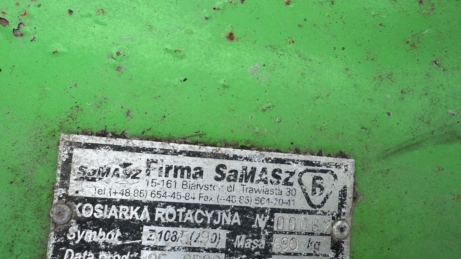 Mähwerk of the type SaMASZ Z108/5 - 2,90 meter 2.90 meter, Gebrauchtmaschine in Ringe (Picture 5)