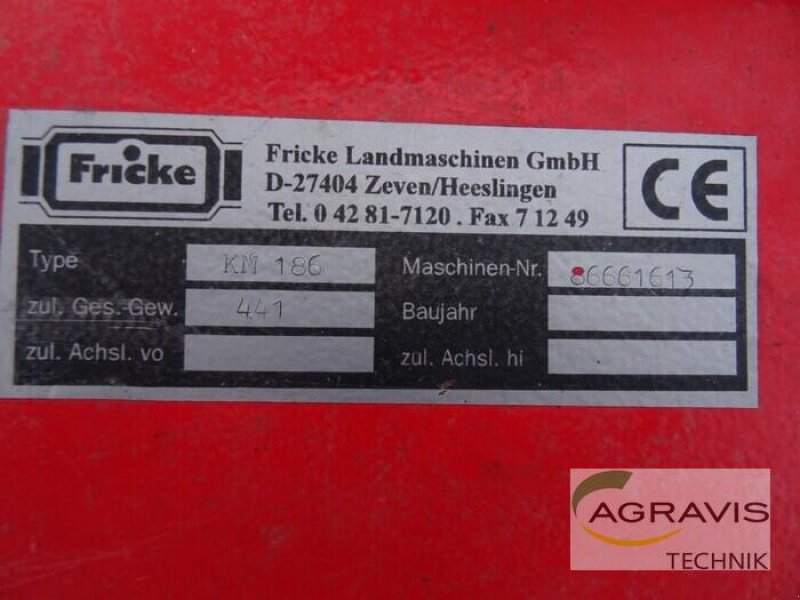 Mähwerk of the type Saphir KM 186, Gebrauchtmaschine in Bardowick (Picture 6)