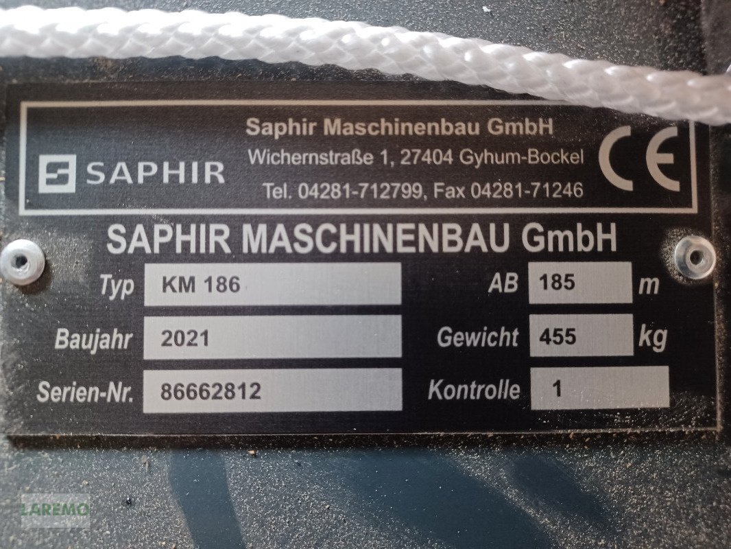 Mähwerk typu Saphir KM 186, Neumaschine v Langenwetzendorf (Obrázok 6)