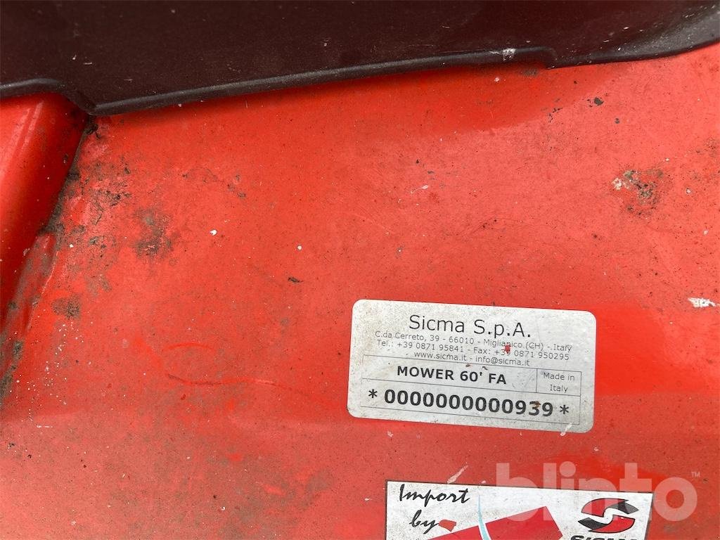 Mähwerk a típus SICMA Mower 60" FA, Gebrauchtmaschine ekkor: Düsseldorf (Kép 5)