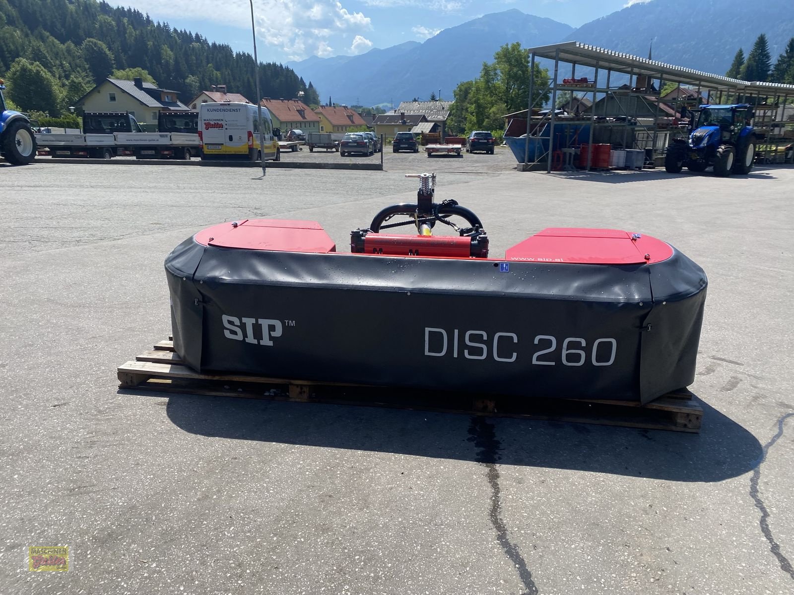 Mähwerk Türe ait SIP Disc 260F Alp Frontscheibenmähwerk, Neumaschine içinde Kötschach (resim 9)