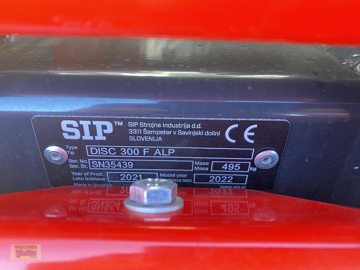 Mähwerk of the type SIP Disc 300 F ALP, Neumaschine in Kötschach (Picture 9)