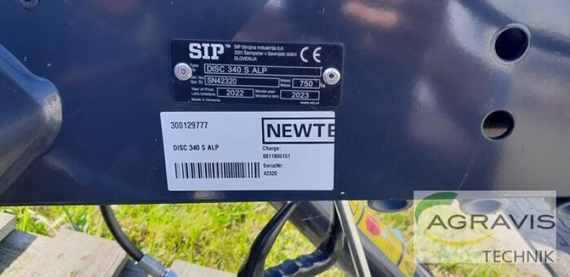 Mähwerk του τύπου SIP DISC 340 S ALP, Neumaschine σε Lichtenau (Φωτογραφία 6)