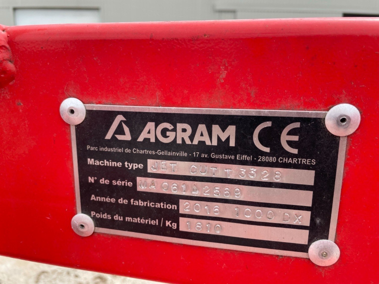 Mähwerk du type Sonstige Jet cutt3328, Gebrauchtmaschine en LA SOUTERRAINE (Photo 8)