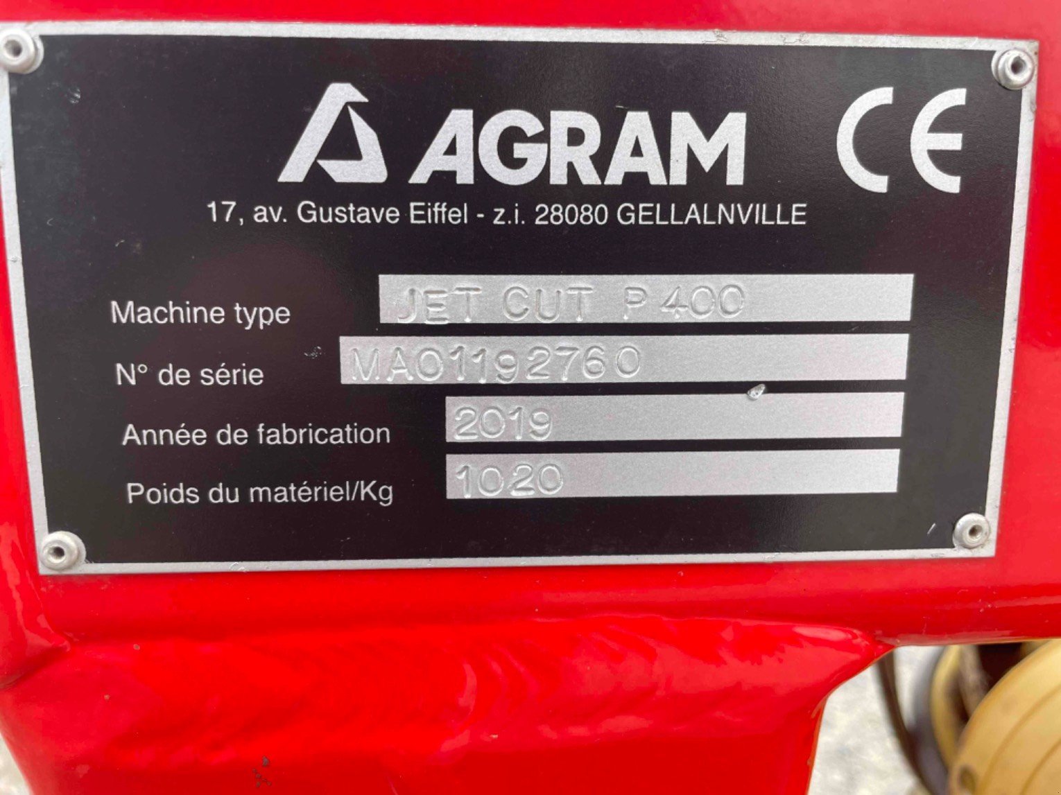 Mähwerk du type Sonstige JETCUT P400, Gebrauchtmaschine en SAINT CLAIR SUR ELLE (Photo 7)